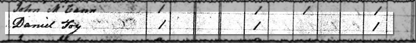 D Toy 1820 Census